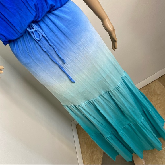 YOUNG FABULOUS & BROKE Ombré Dye SYDNEY Maxi Dress - Picture 3 of 16